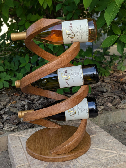 The Apeiron: A Wine Rack That Reads as Sculpture First