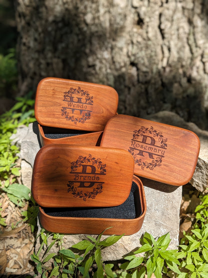 Small Engraved Wooden Keepsake Boxes