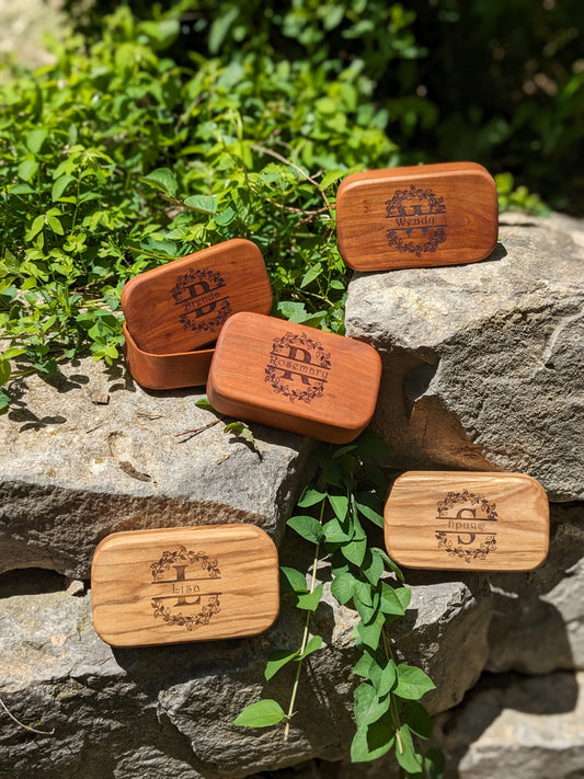 Small Engraved Wooden Keepsake Boxes