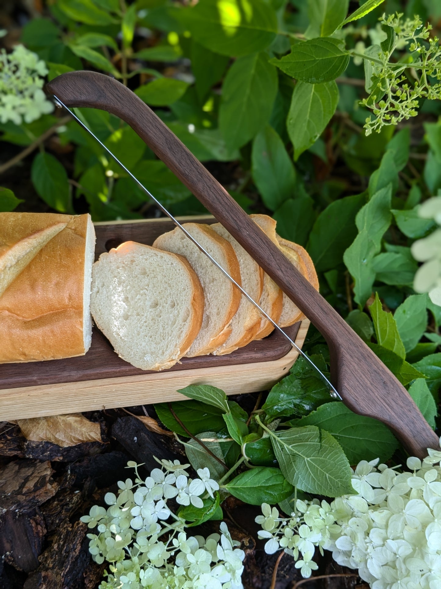 Bread Knife and Cutting Board Box Set