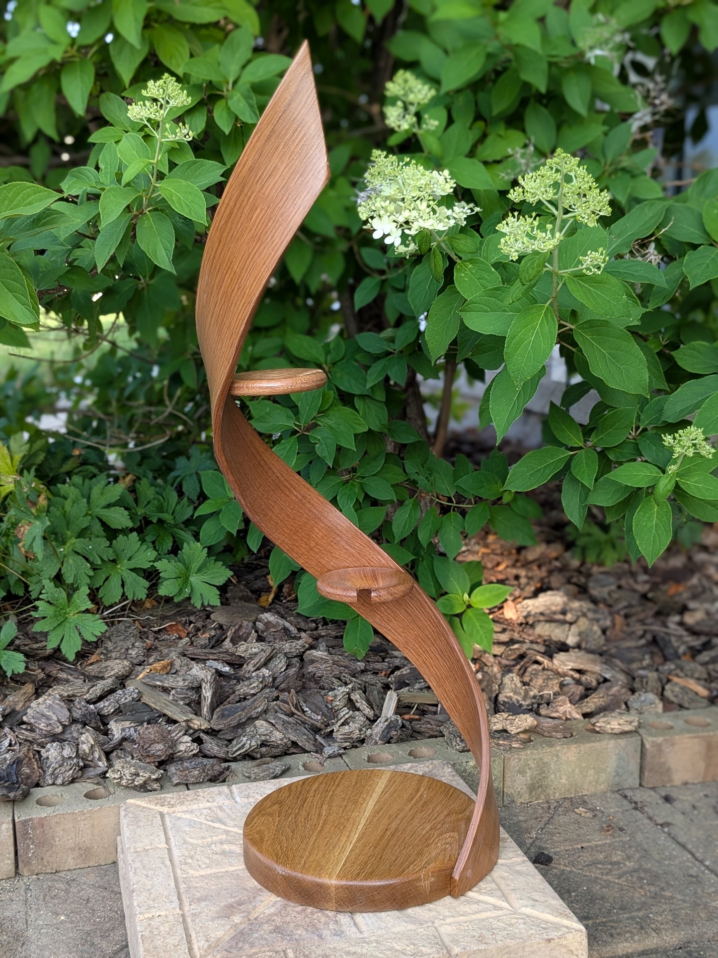 Aetheron Petite - White Oak Wine Glass Display
