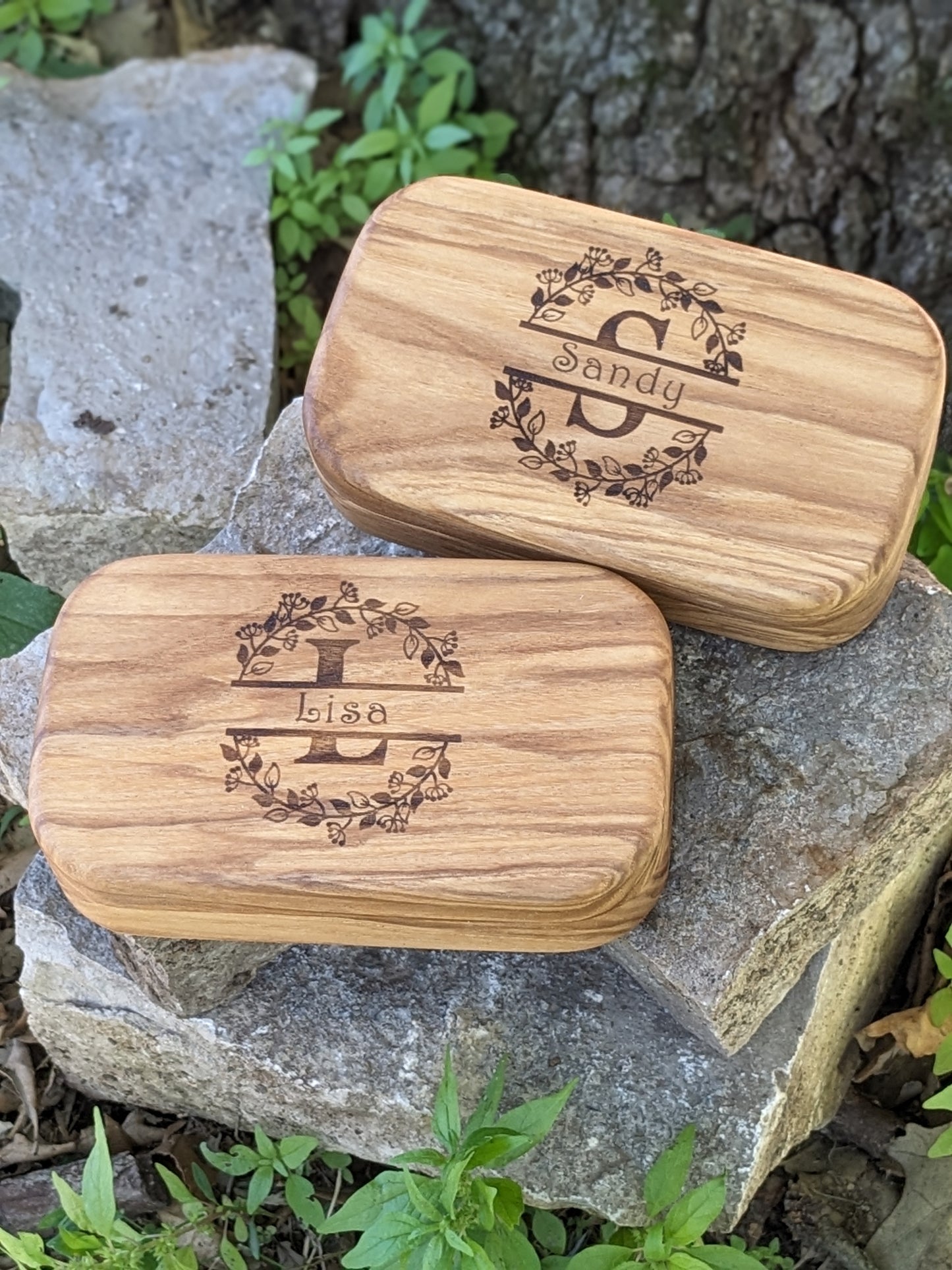 Small Engraved Wooden Keepsake Boxes