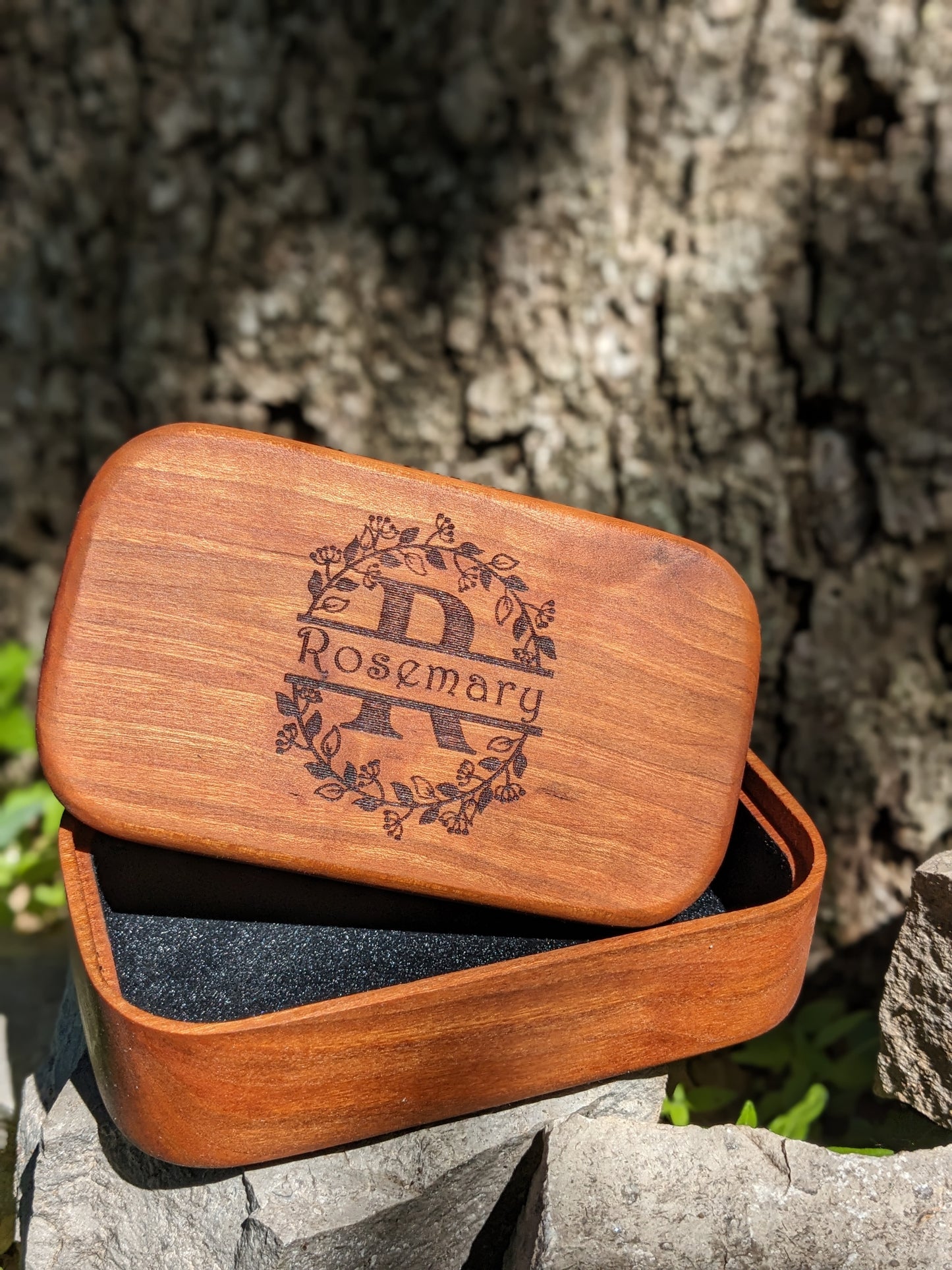 Small Engraved Wooden Keepsake Boxes